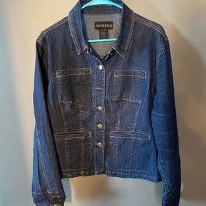 ADLOFO Jean Jacket Size XL